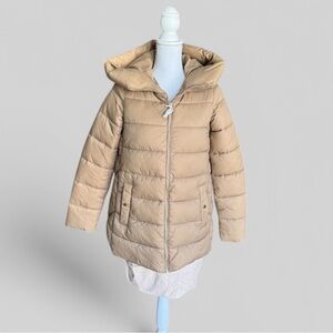 Hooded Neutral Tan Jacket by Vero Moda Size XS NWT